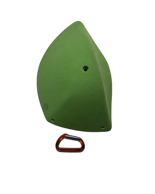 Top View of 2xl rift (b) sloper climbing hold produced and sold by EP Climbing Walls
