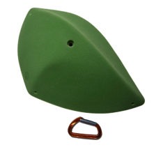 Top View of 2XL Rift (D) sloper climbing hold produced and sold by EP Climbing Walls