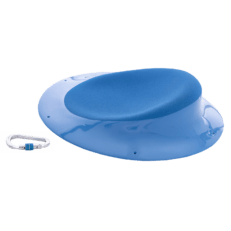 Perspective view of the Large Dish 4 macro climbing hold produced and sold by EP Climbing.