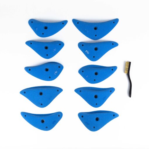 Top View of the Medium Ribbon climbing holds produced and sold by EP Climbing.