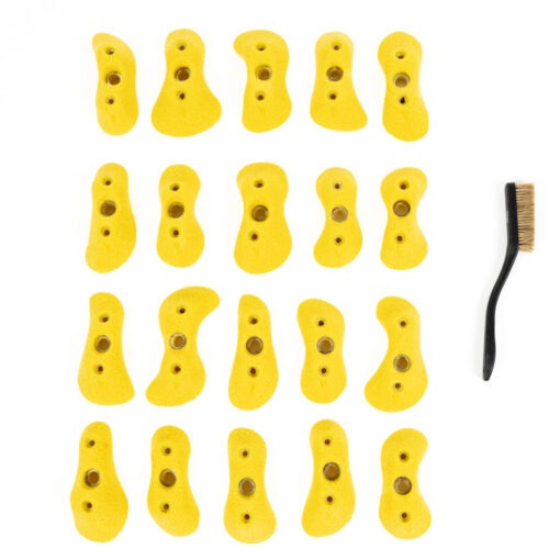 Top view of the XS Cassini climbing holds sold and produced by EP Climbing.