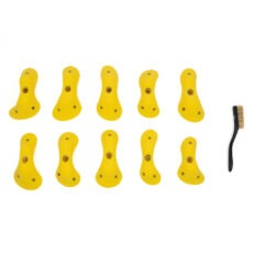Top view of the Small Cassini climbing holds sold and produced by EP Climbing.