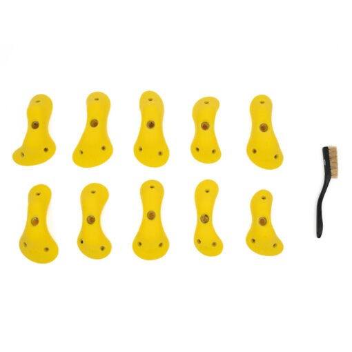 Top view of the Small Cassini climbing holds sold and produced by EP Climbing.
