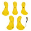 Top view of the Large Cassini climbing holds sold and produced by EP Climbing.