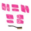 Top view of 10 XS Switchblade Pinches produced and sold by EP Climbing.