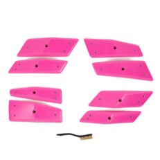 Top View of 8 Large Switchblade Pinches produced and sold by EP Climbing.