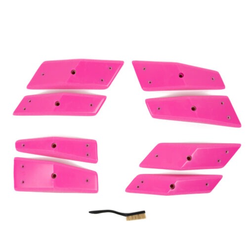 Top View of 8 Large Switchblade Pinches produced and sold by EP Climbing.