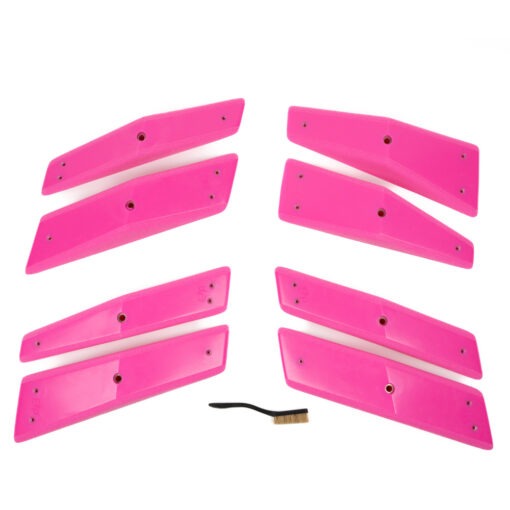 Top View of 8 XL Switchblade Pinches produced and sold by EP Climbing.