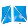 Top view of 4 3XL Switchblade Edges produced and sold by EP Climbing.