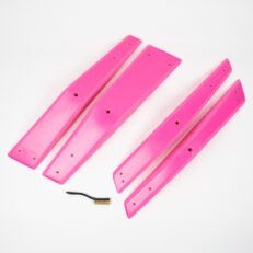 Top View of 4 3XL Switchblade Pinches produced and sold by EP Climbing.